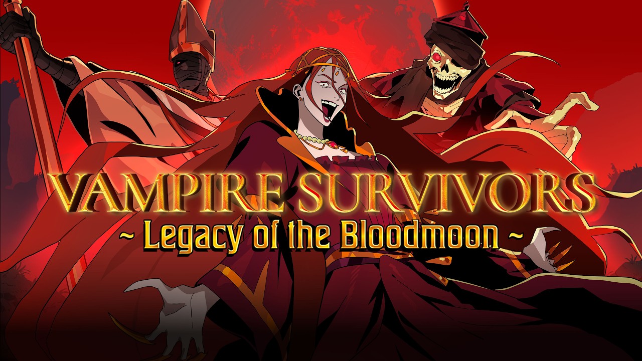 Vampire Survivors: Legacy of the Bloodmoon Expansion | Announcement Trailer