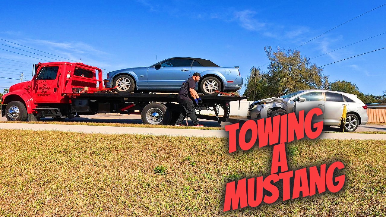 TOWING A MUSTANG 2011 #39