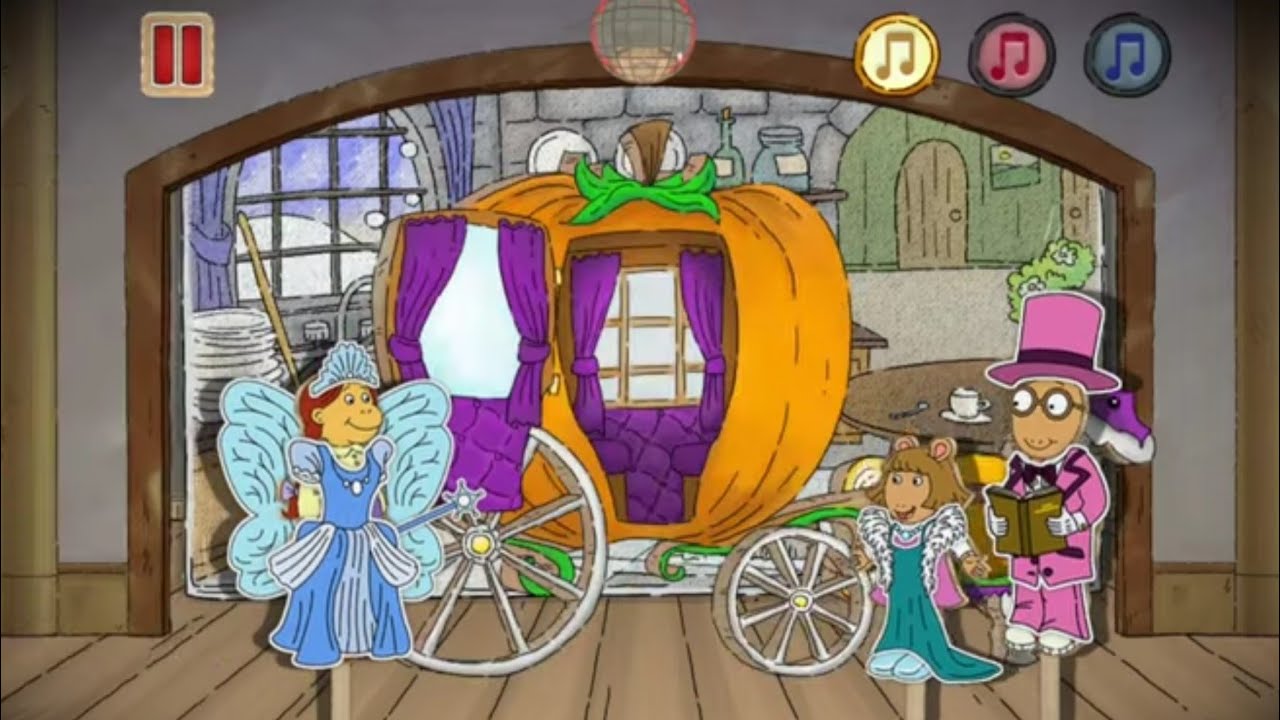 Arthur - Arthur's Puppet Theater-Cinderella