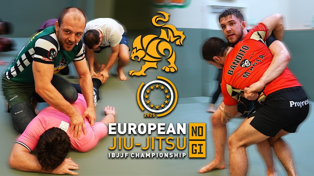 Если вы это смотрите, мы на чемпионате Европы по версии IBJJF NoGi!