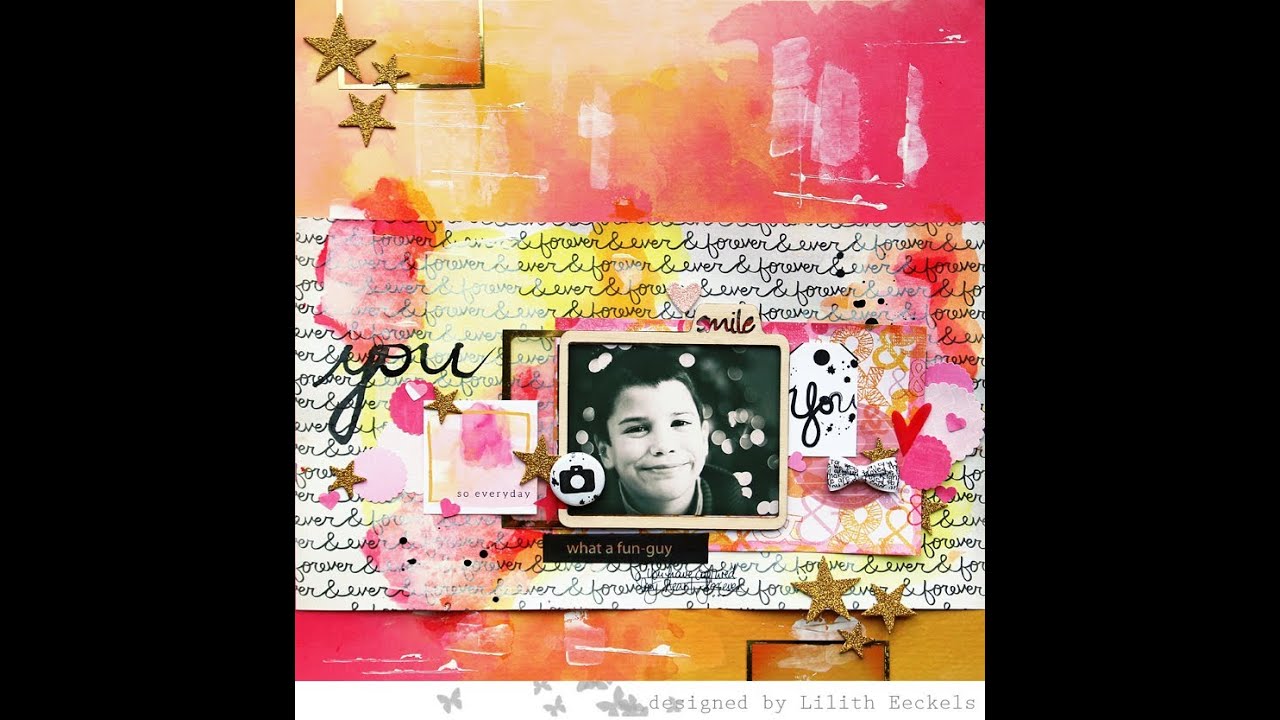 Scraptastic Kit Club January layout 1