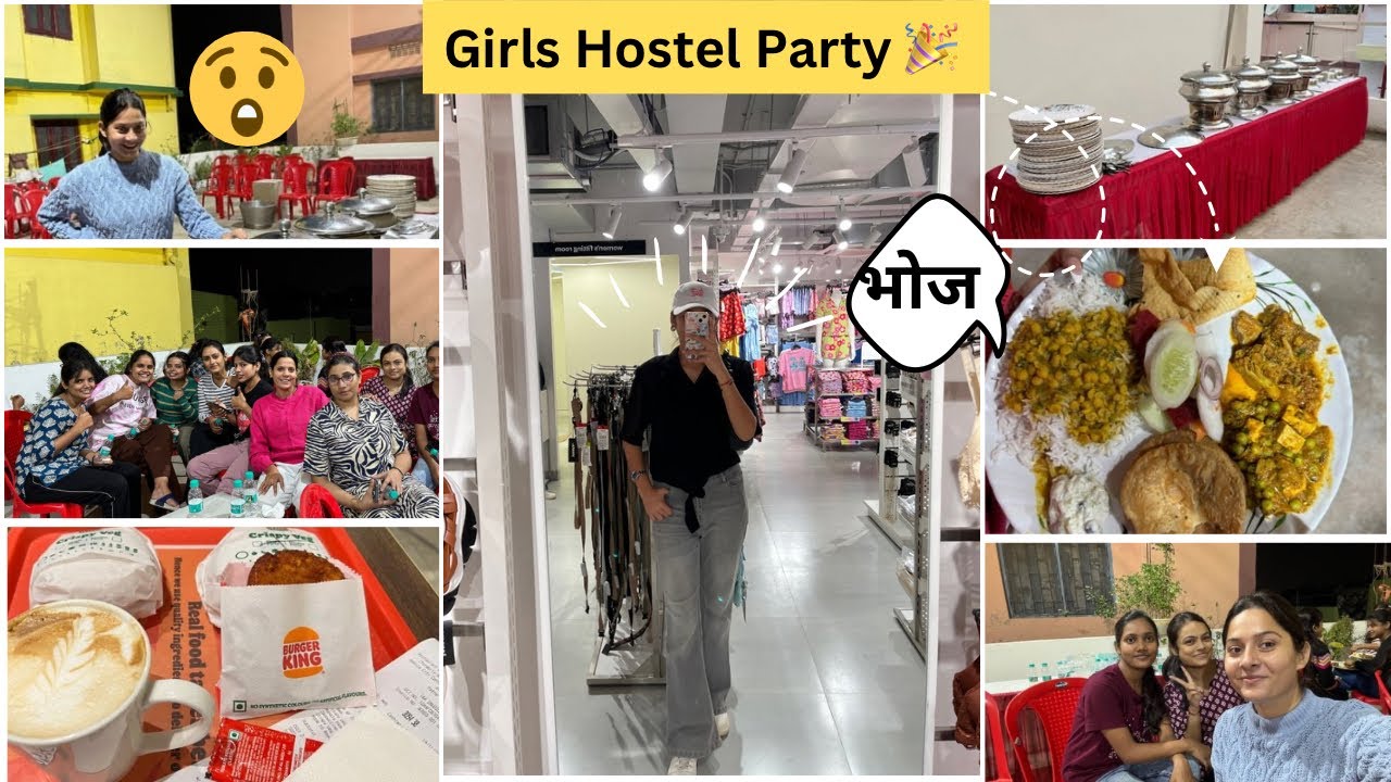 मेरे Hostel में हुआ भोज 😋 | Yousta Open In Patna | Tabiyat kharab 🤒 | Winter Collection In Yousta |