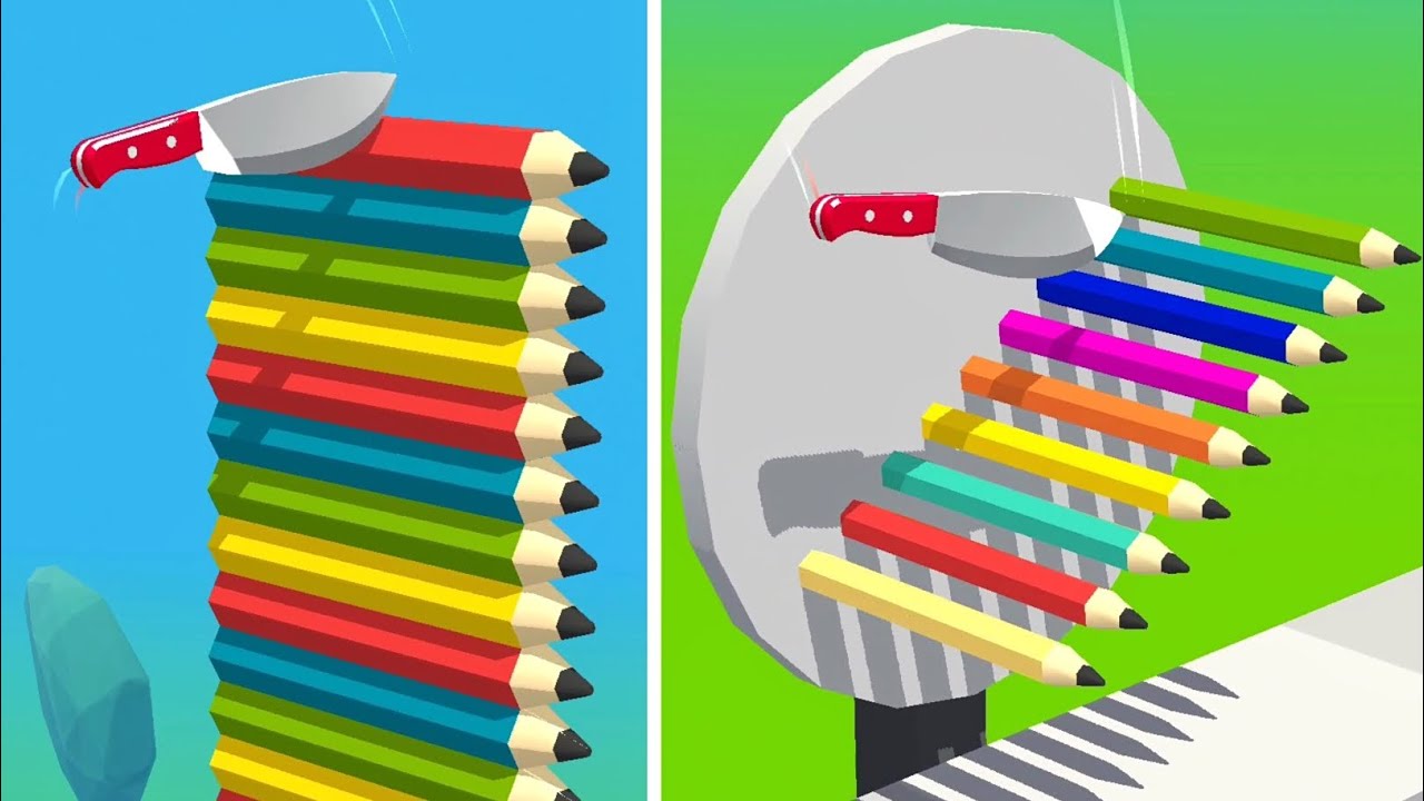 Slice It All Game! Very Satisfying and Relaxing ASMR Slicing Video NEW UPDATE