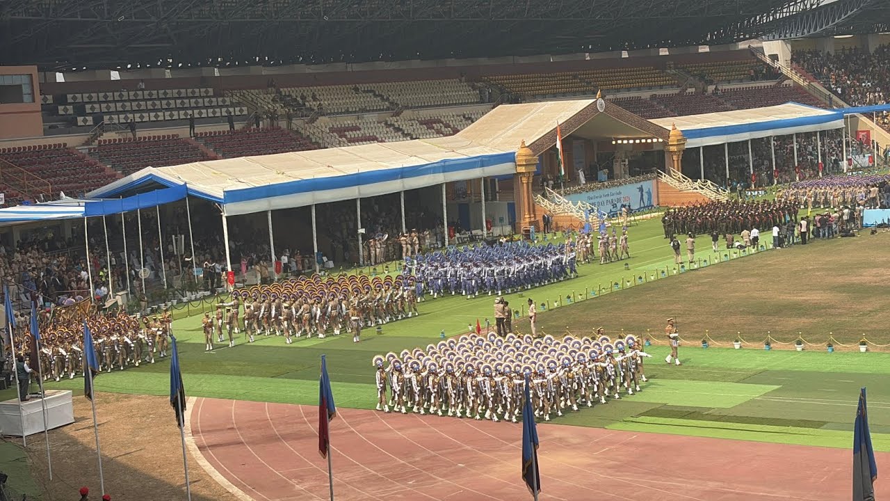 87 th  anniversary celebration of CRPF.. glad to witness this live 