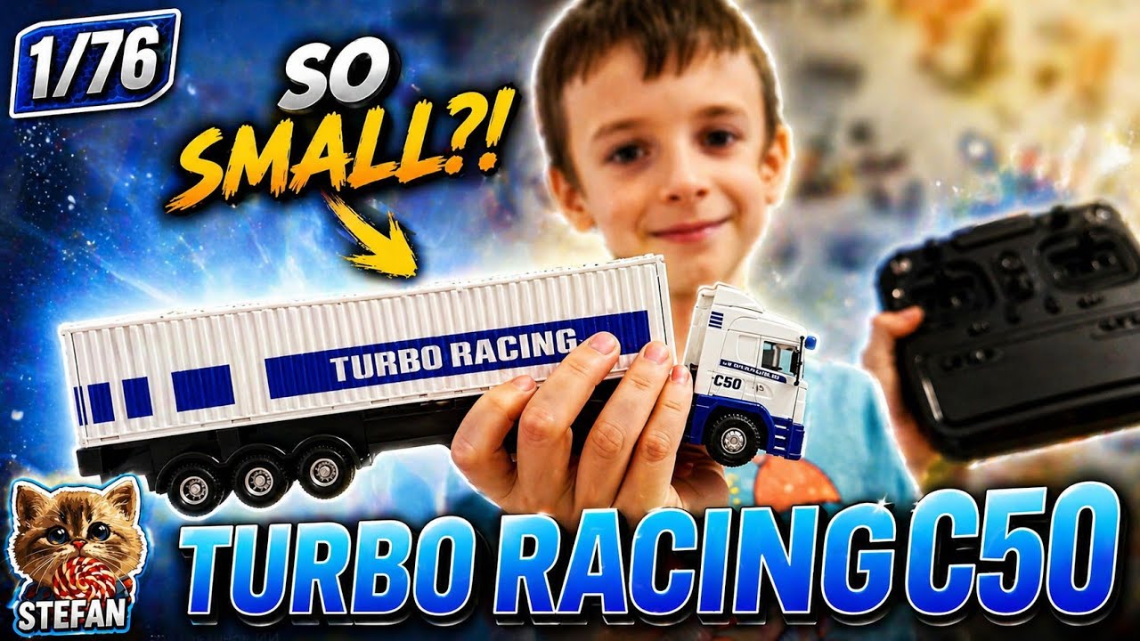 Самая МАЛЕНЬКАЯ в МИРЕ фура на радиоуправлении TURBO RACING C50 RC TRUCK #rctruck #rc #turboracing 