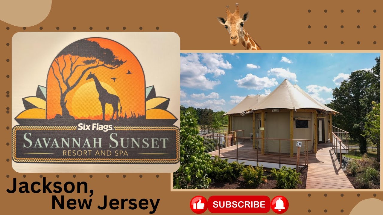 Savannah Sunset Resort and Spa | Six Flags | Giraffe Feeding | VIP Meet the Giants & Predator Tours