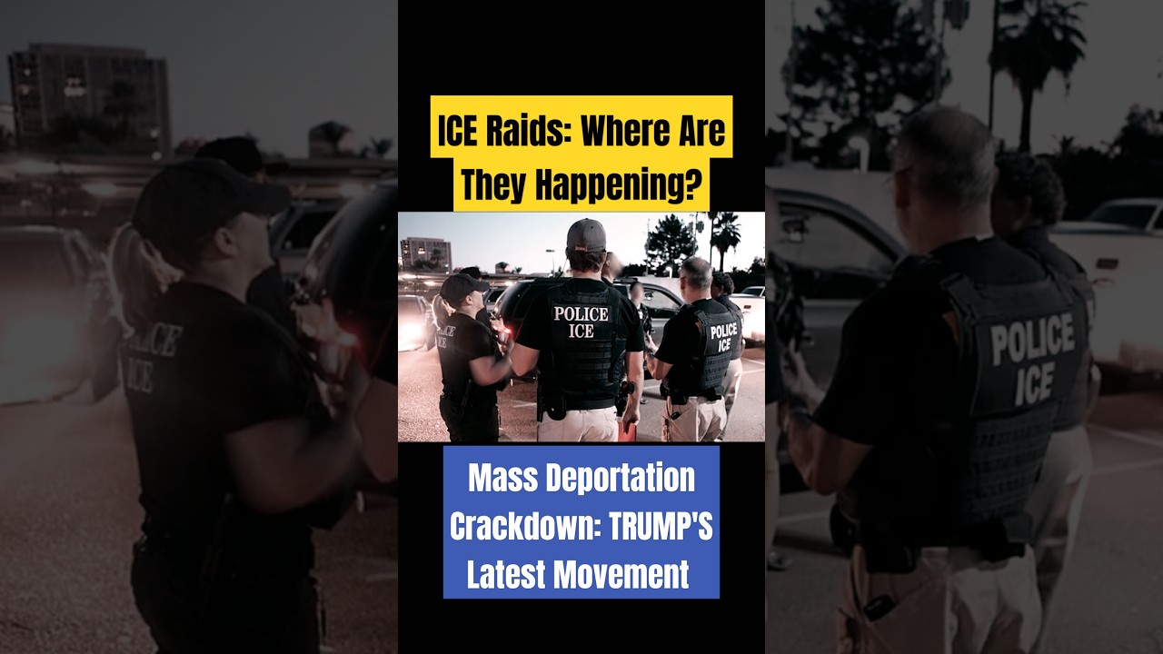 Trump&rsquo;s Mass Immigration Crackdown 2025: ICE Raids and What It Means for Immigrants? #breakingnews