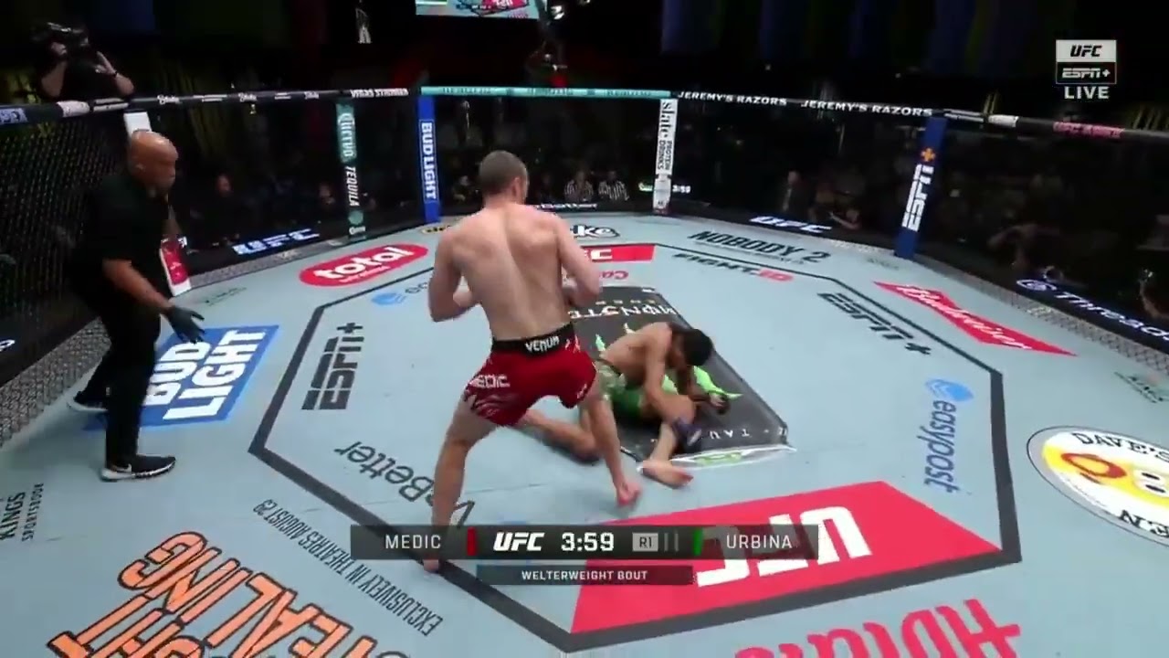 Uros Medic With the HUGE KO vs. Gilbert Urbina