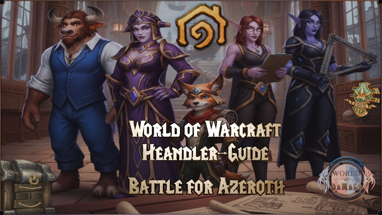 WoW - BFA HOUSING GUIDE: Alle Deko-Händler in Kul Tiras & Zandalar! ⚓🦖