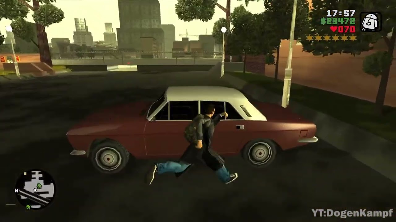 GTA Liberty Wiseguy -  Wanted Level 6 Shootout + Wanted Level Escape