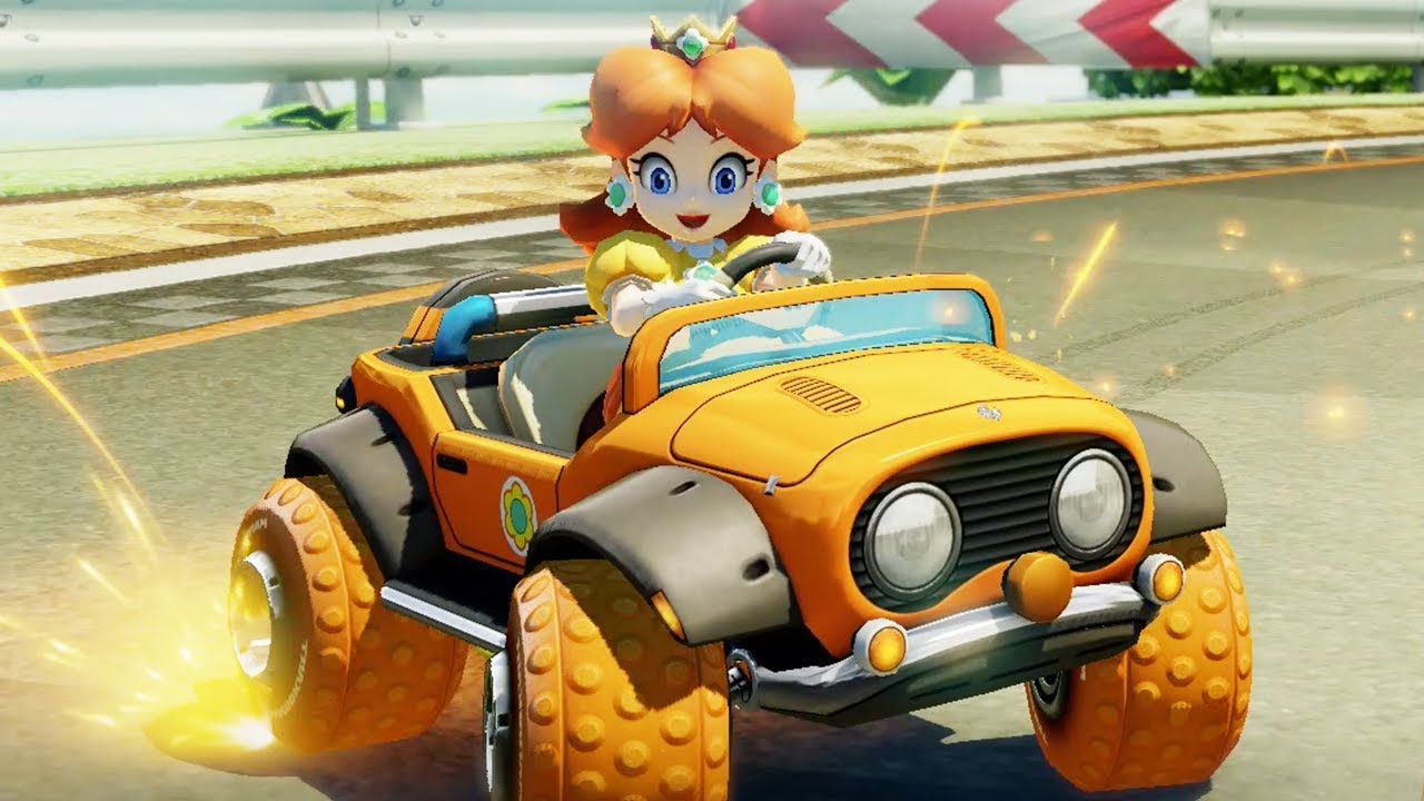 Mario Kart 8 Deluxe - Egg Cup Mirror Mode (Daisy Gameplay)