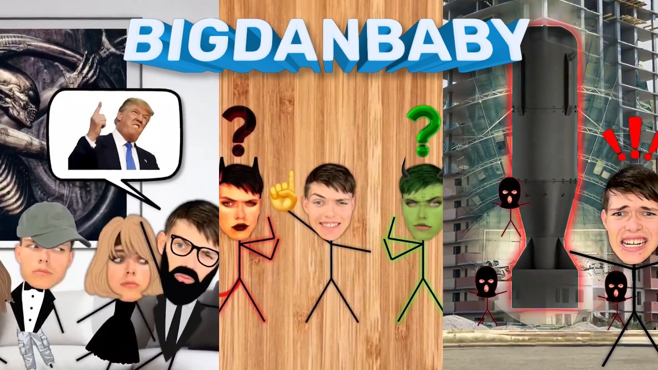 Los Vídeos Más DIVERTIDOS De BigDanBaby 😂
