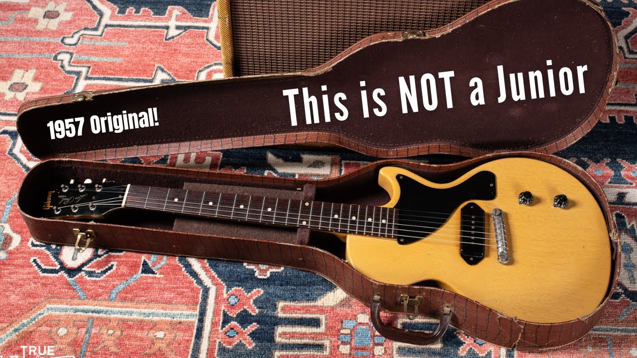 This is NOT a Junior: 1957 Les Paul TV Model