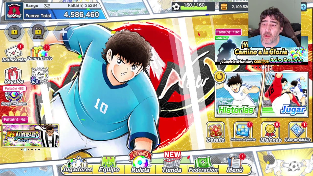 Tsubasa Dream team !! Lanzamos, armamos y seguimos mejorando las cuentas, si se puede  PVP