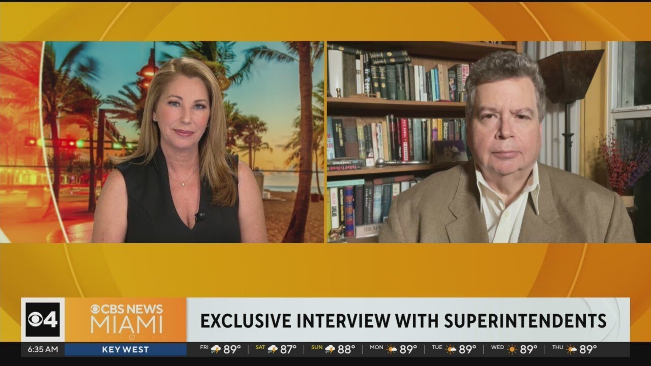 CBS News Miami's Jim DeFede exclusive interview with Miami-Dade, Broward superintendents