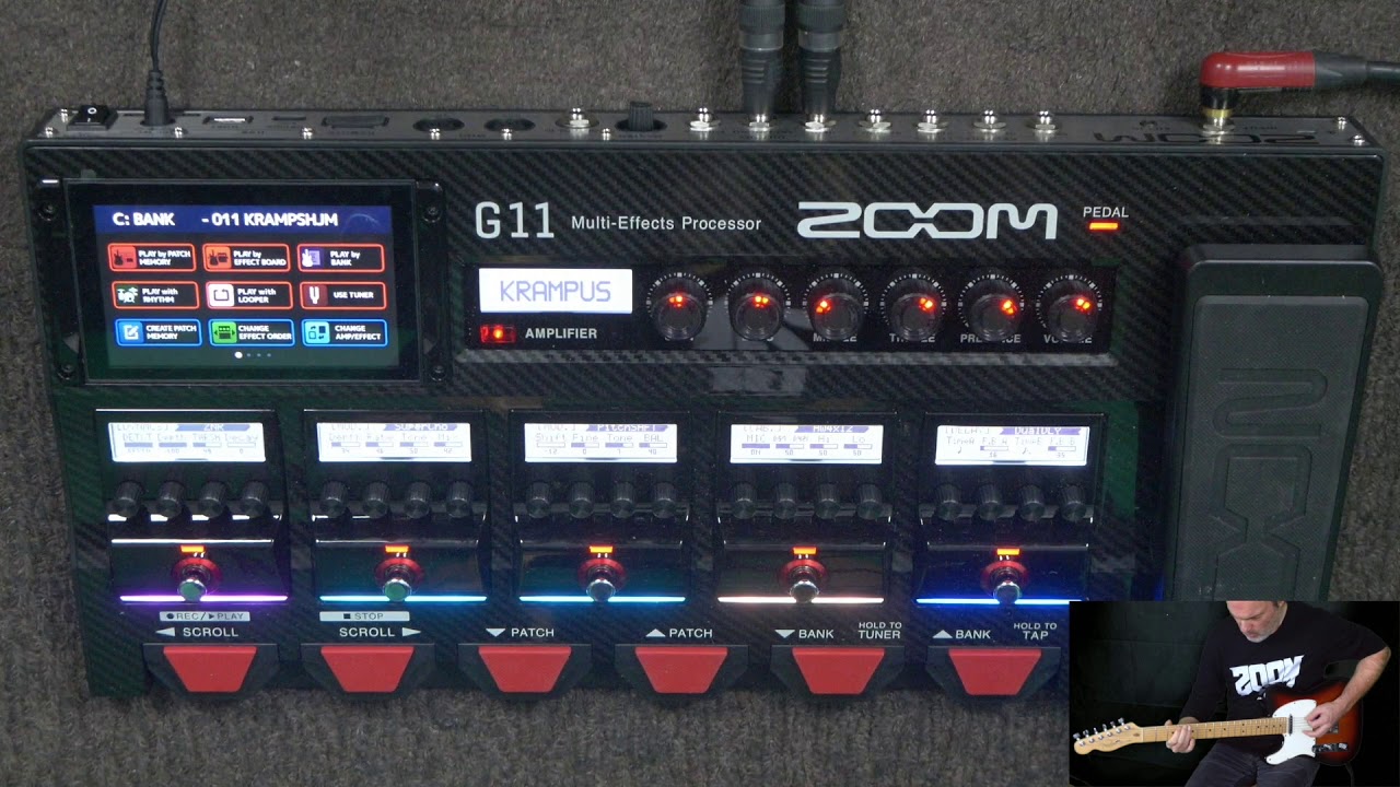 Zoom G11 Sounds - Demo by Jens Mayer
