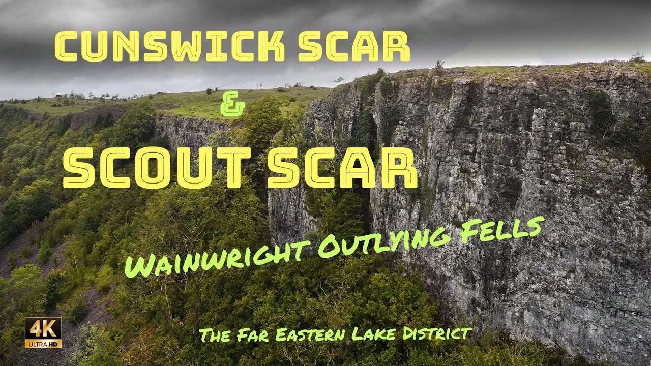 Cunswick Scar and Scout Scar... Bagging Wainwright Outlying Fells in the Far East.