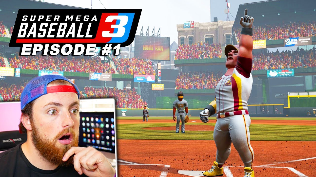 Моя любимая бейсбольная игра возвращается! Super Mega Baseball 3 | Геймплей №1