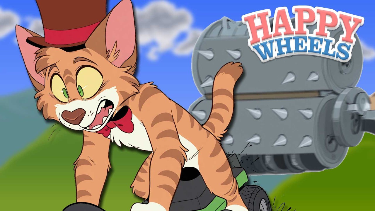 Я наконец-то попробовала это спустя ГОДЫ&hellip; Большая ошибка &mdash; Happy Wheels 😱