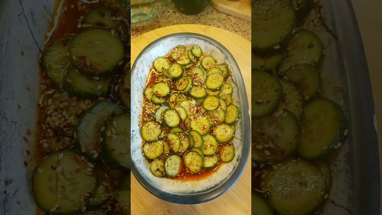 MEŞHUR SOSUYLA SALATALIK MEZESİ | #salatalıkmezesi #cucumber #salad