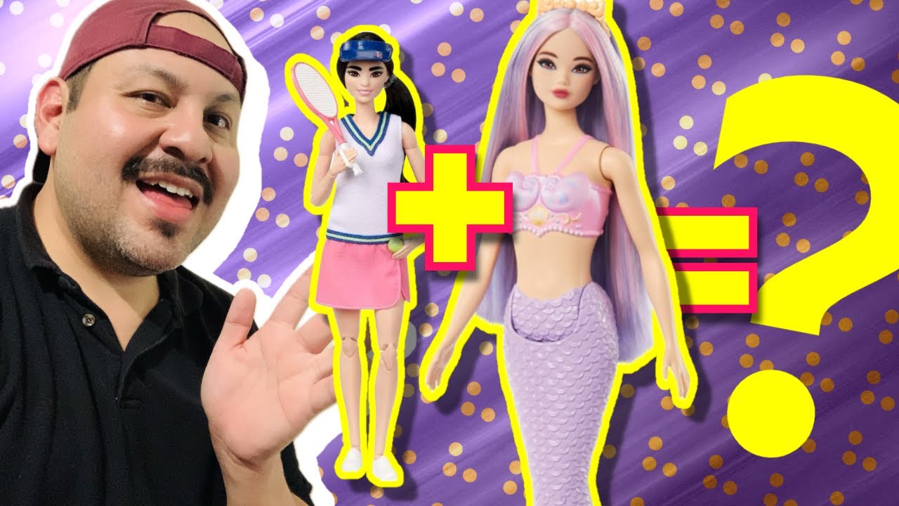 creando mi propia Barbie: le cambio de cuerpo a una sirena Odile en MTM 🧜‍♀️✨