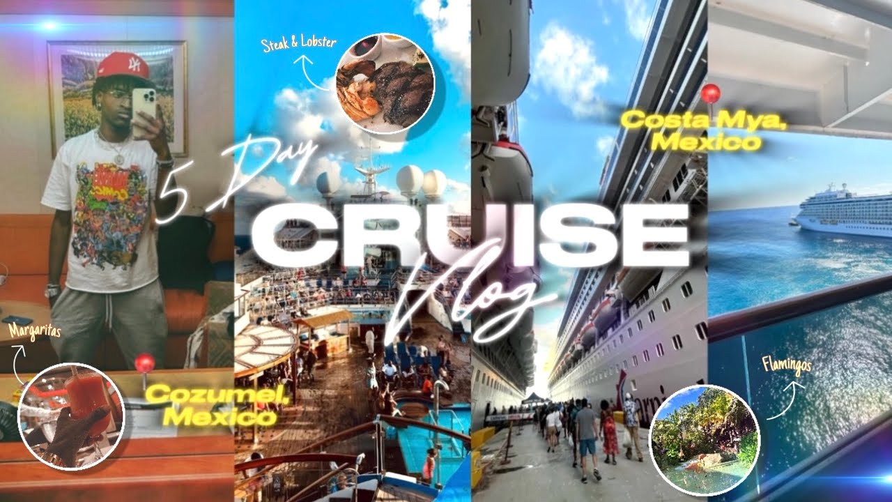 CARNIVAL CRUISE VLOG 🛳️🌴| FIRST TIME ON A SHIP!!🫣| COSTA MAYA, MEXICO + COZUMEL, MEXICO🕺🏽🇲🇽