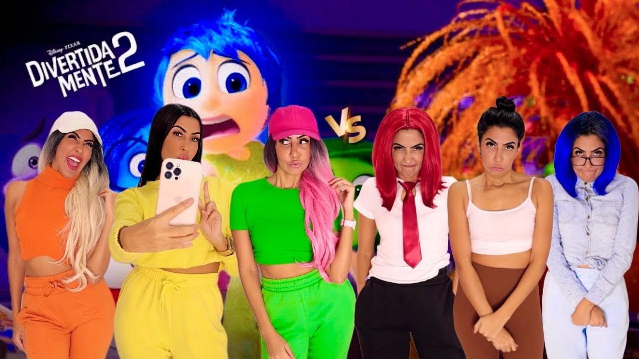 DIVERTIDA MENTE 2 RICO VS POBRE NO CINEMA AMIGAS