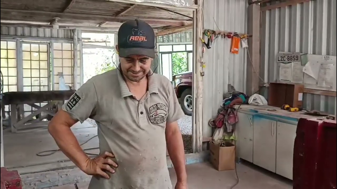 Iniciamos a reforma da carroceria da D20 1987