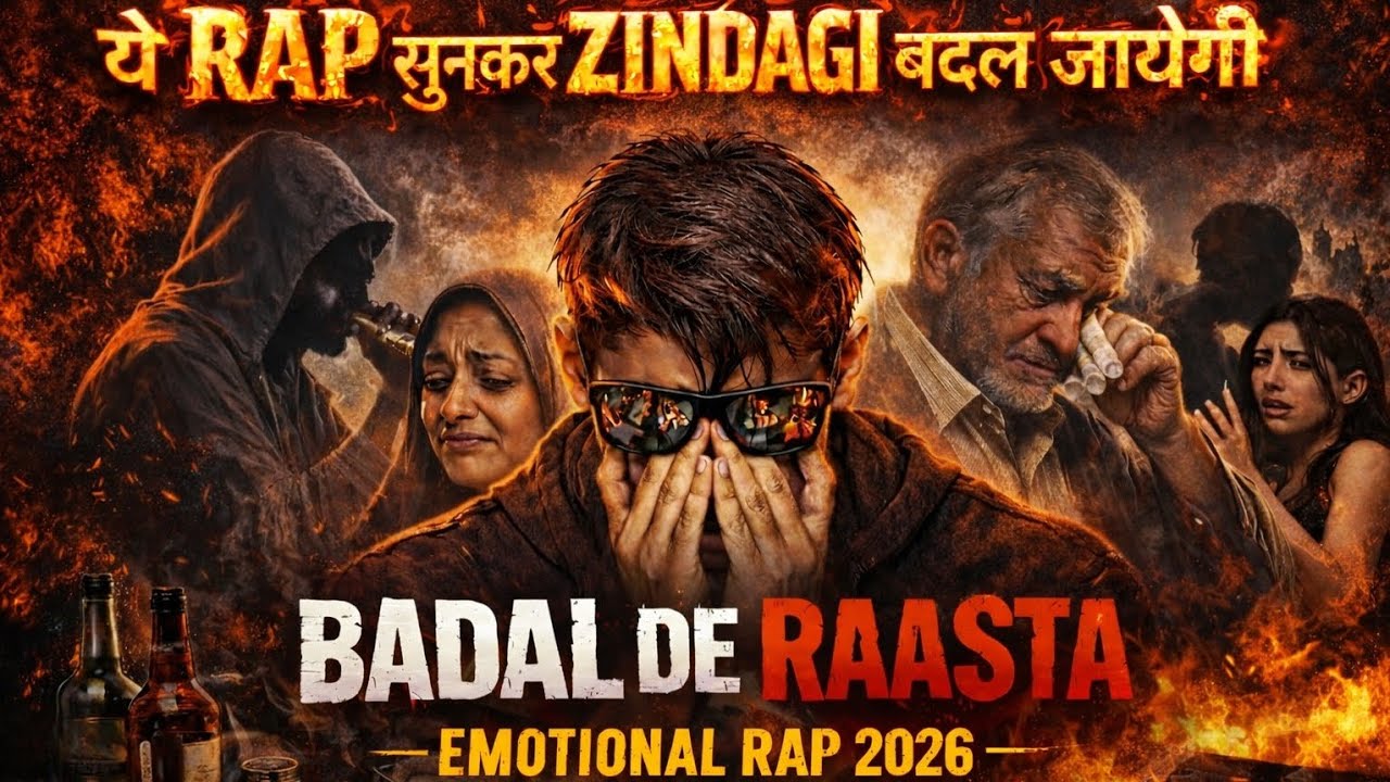  ये RAP सुनकर ज़िन्दगी बदल जायेगी | Badal De Raasta – Emotional Rap 2026 negativity remove rap