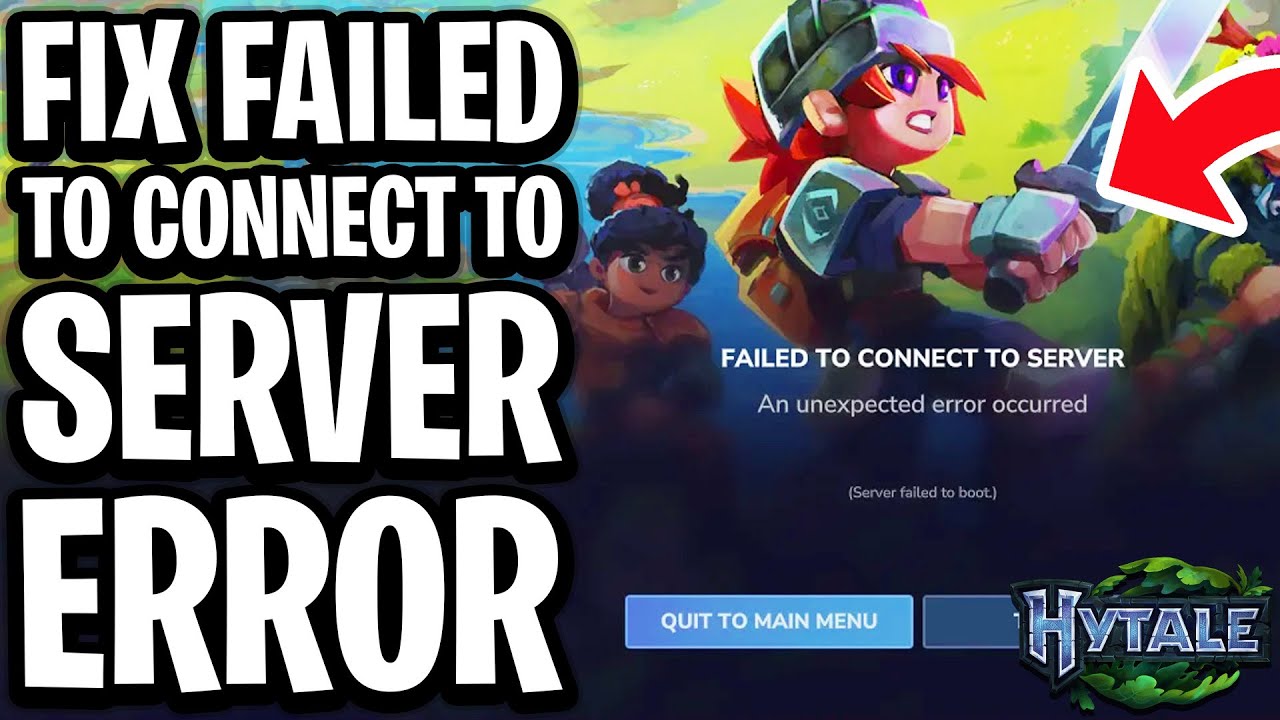 How To Fix Failed to Connect to Server Error on Hytale - Full Guide