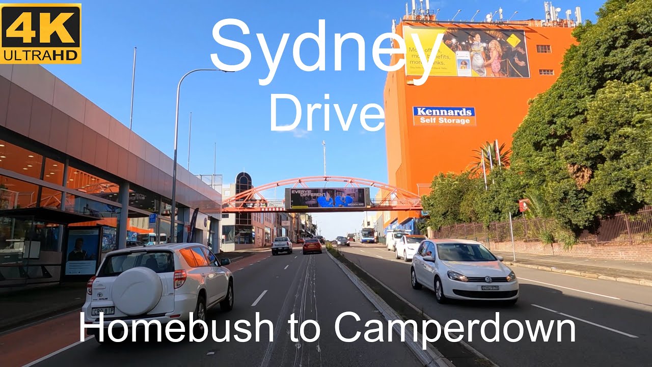Driving Homebush to Camperdown | Sydney Australia