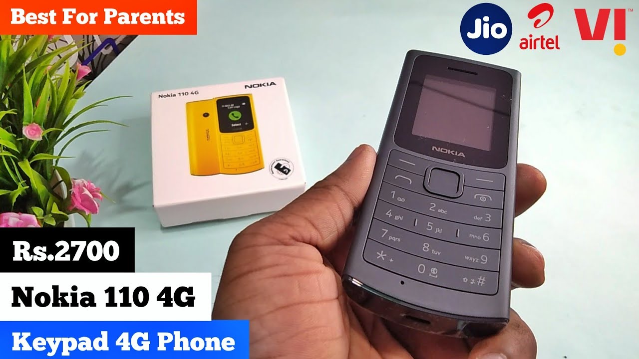 Nokia 110 4G Unboxing & Review | Best 4G Keypad Phone | Rs.2700 | Hindi