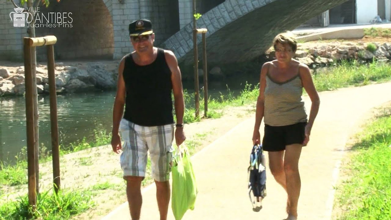 Réaménagement de la Brague : une invitation à la promenade