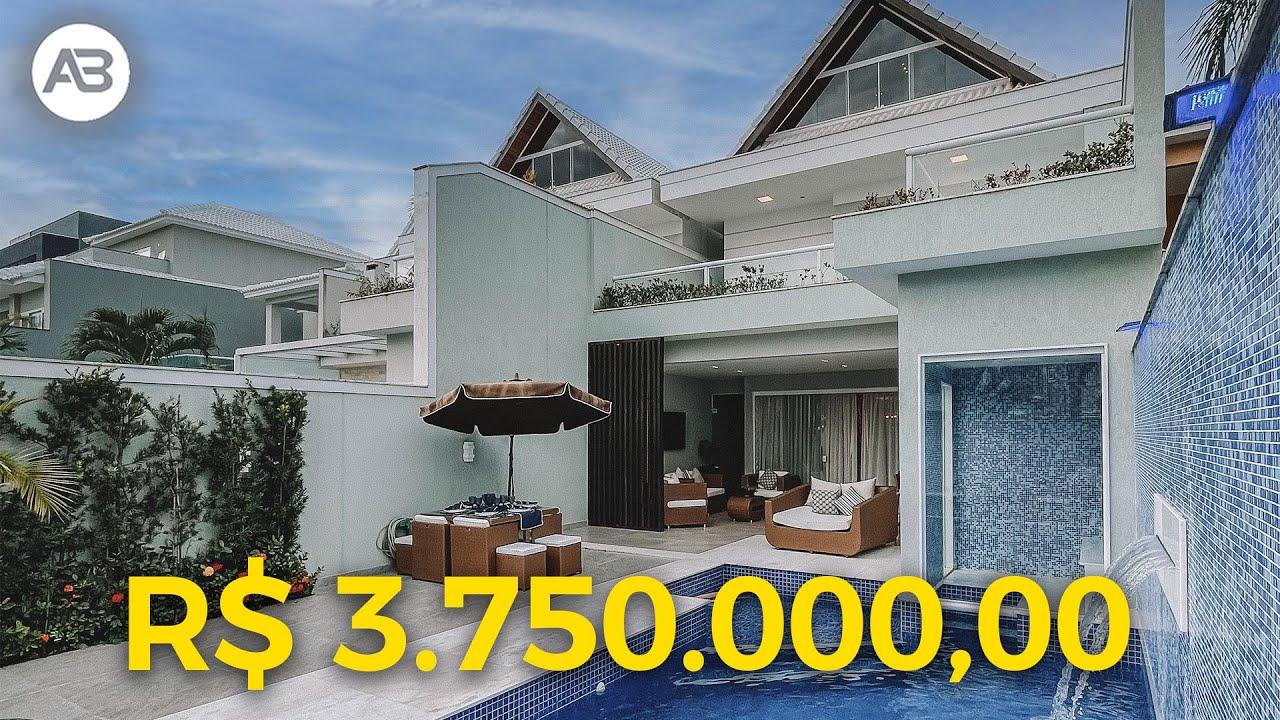 CASA MOBILIADA EM LOCALIZAÇÃO PRIVILEGIADA NA BARRA DA TIJUCA - BLUE HOUSES