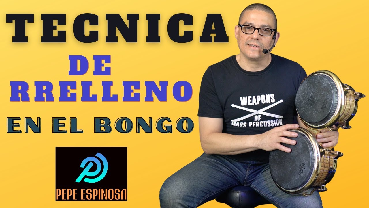 BONGO | Como Rellenar CADA GOLPE 🔵 🔥🔥👌 ►Pepe Espinosa