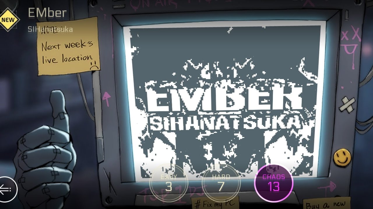 Cytus 2 Robo Head Ember Chaos 13 done by me