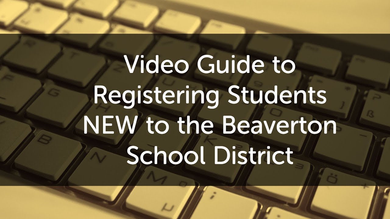 Online Registration of New Students