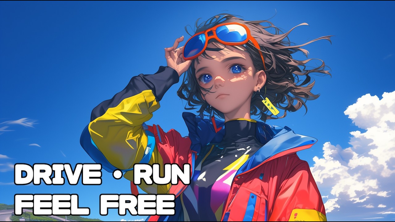 Feel Free Drive Music | Cool City Drive & Running BGM