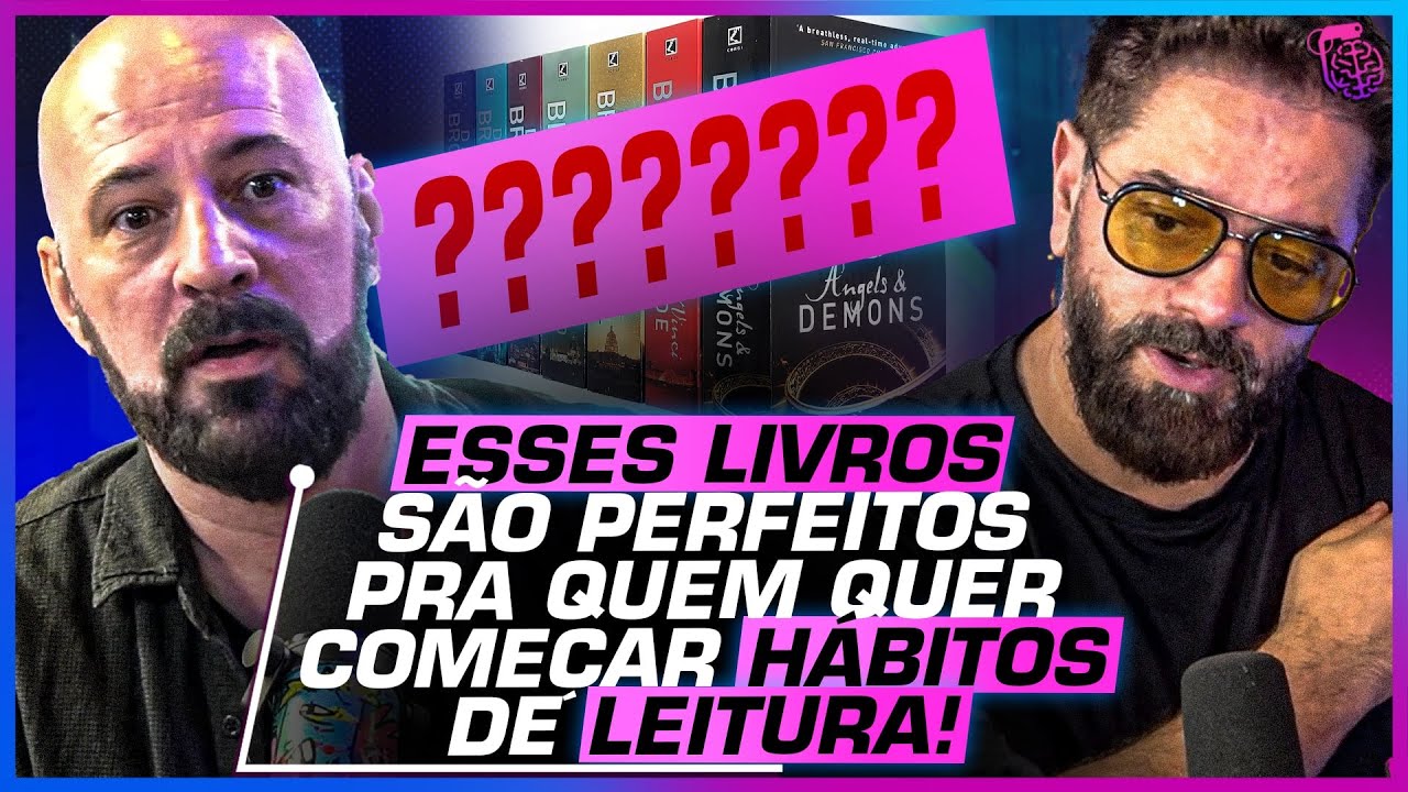 Os MELHORES LIVROS pra COME&Ccedil;AR a LER HOJE - EDUARDO SPOHR e THIAGO CABELLO