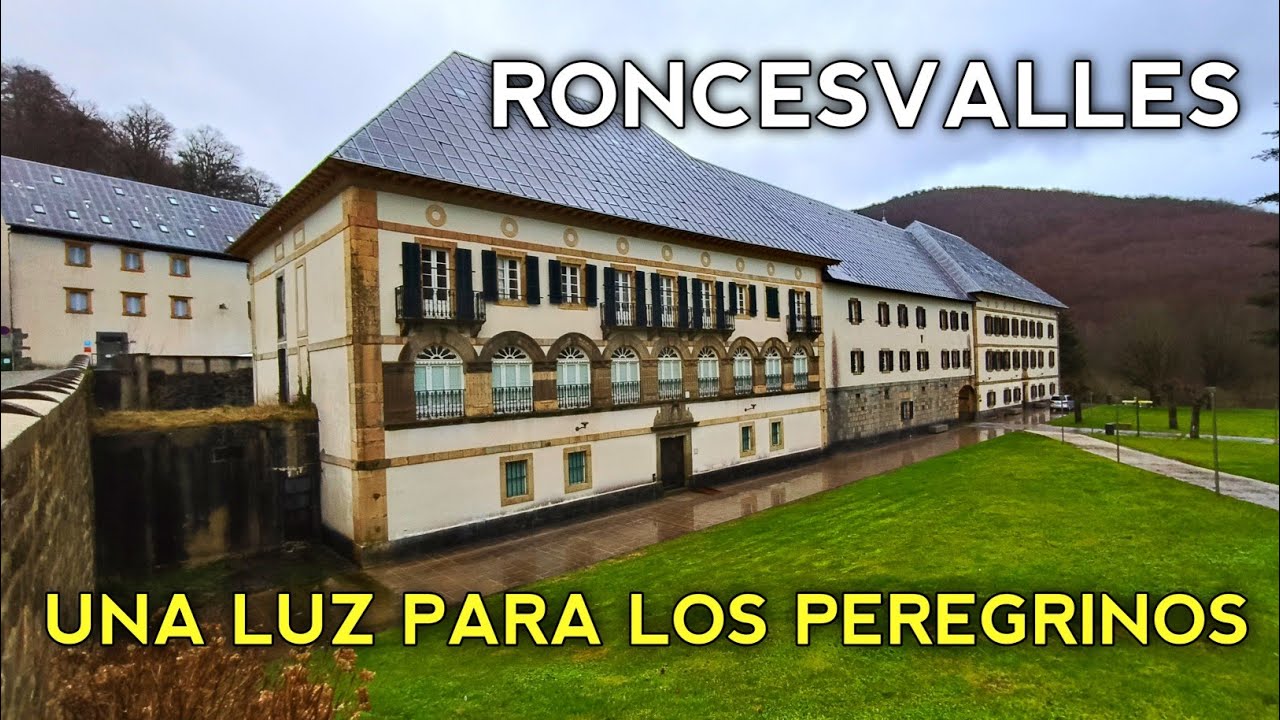 Visité el PUEBLO de RONCESVALLES  | Una LUZ PARA los PEREGRINOS del CAMINO de SANTIAGO