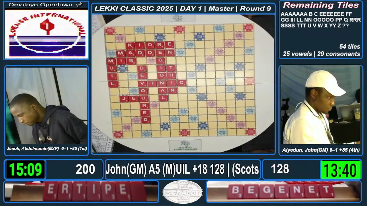 Jimoh & Abdulmumin (EXP) go head-to-head with Aiyedun & John (GM)