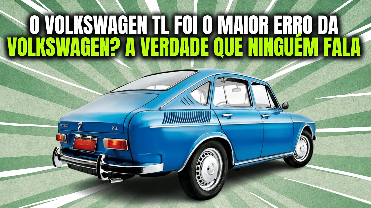 O que deu errado com o Volkswagen TL no Brasil dos anos 70?