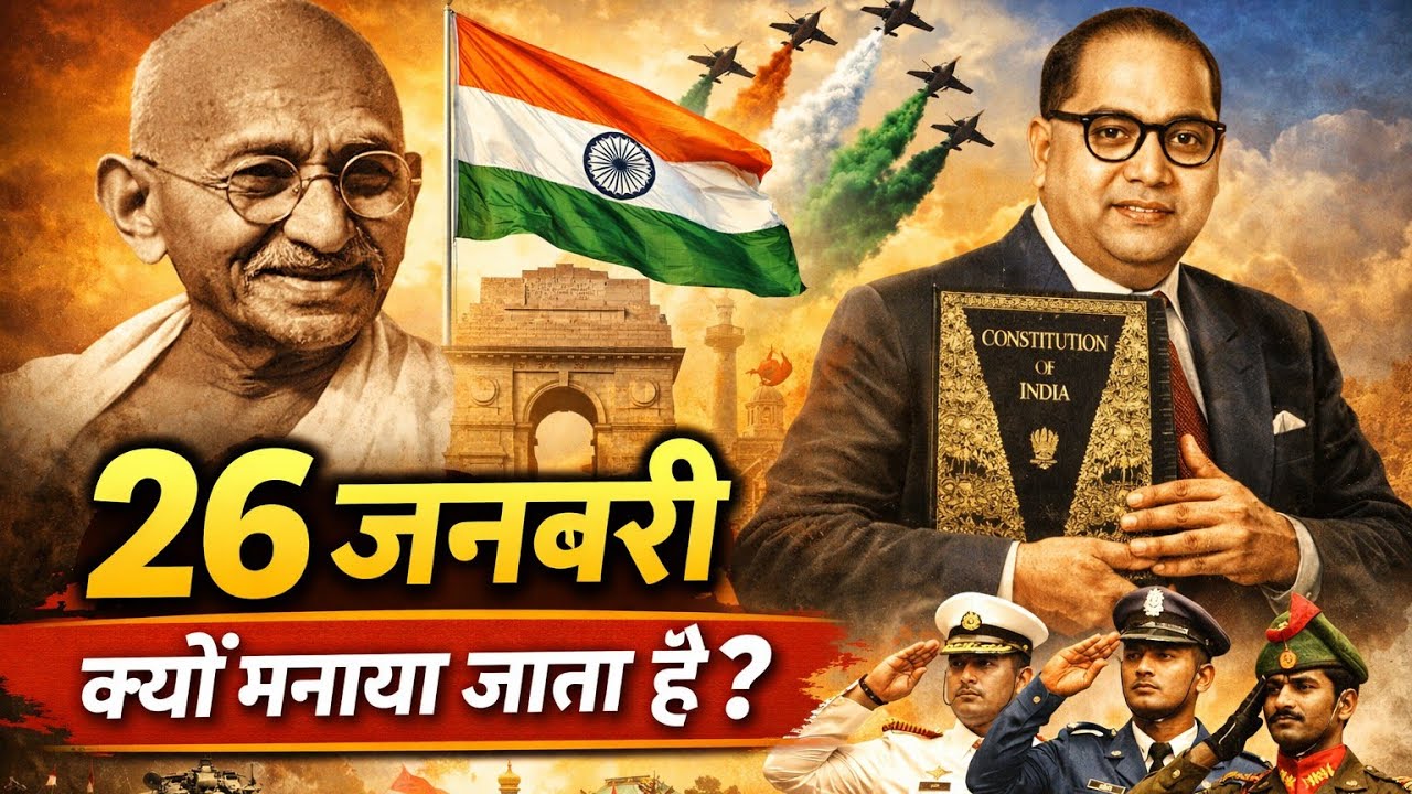 26 जनवरी क्यों मनाया जाता है? | Republic Day of India 🇮🇳 | Full History in Hindi | 2026 full video|