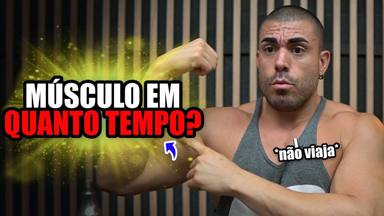 Quanto tempo um iniciante demora para ver defini&ccedil;&atilde;o muscular?
