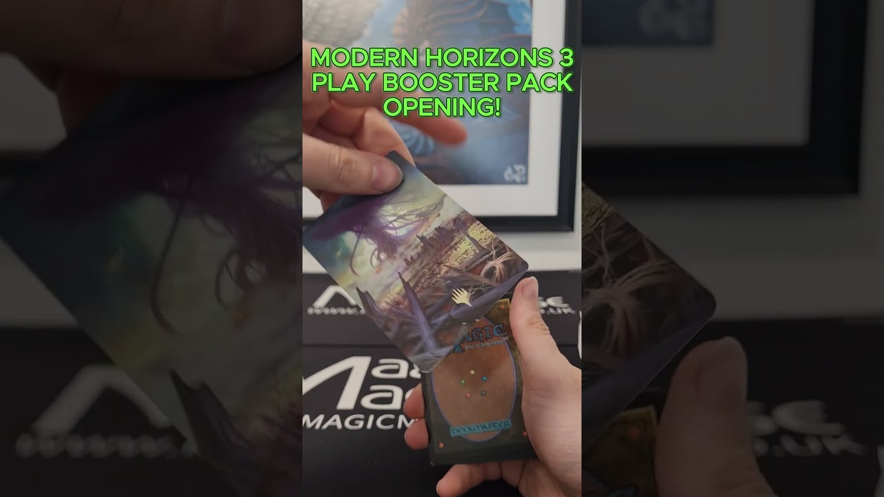 MODERN HORIZONS 3 PLAY BOOSTER PACK OPENING! #mtg #magicthegathering