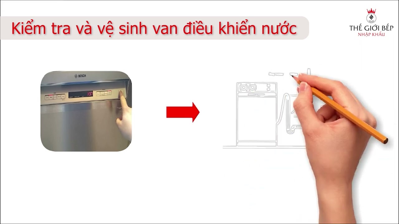 Lỗi E19 máy rửa bát | Nguyên nhân và cách xử lý