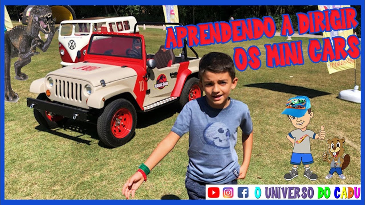 Aprendendo a dirigir os mini carros