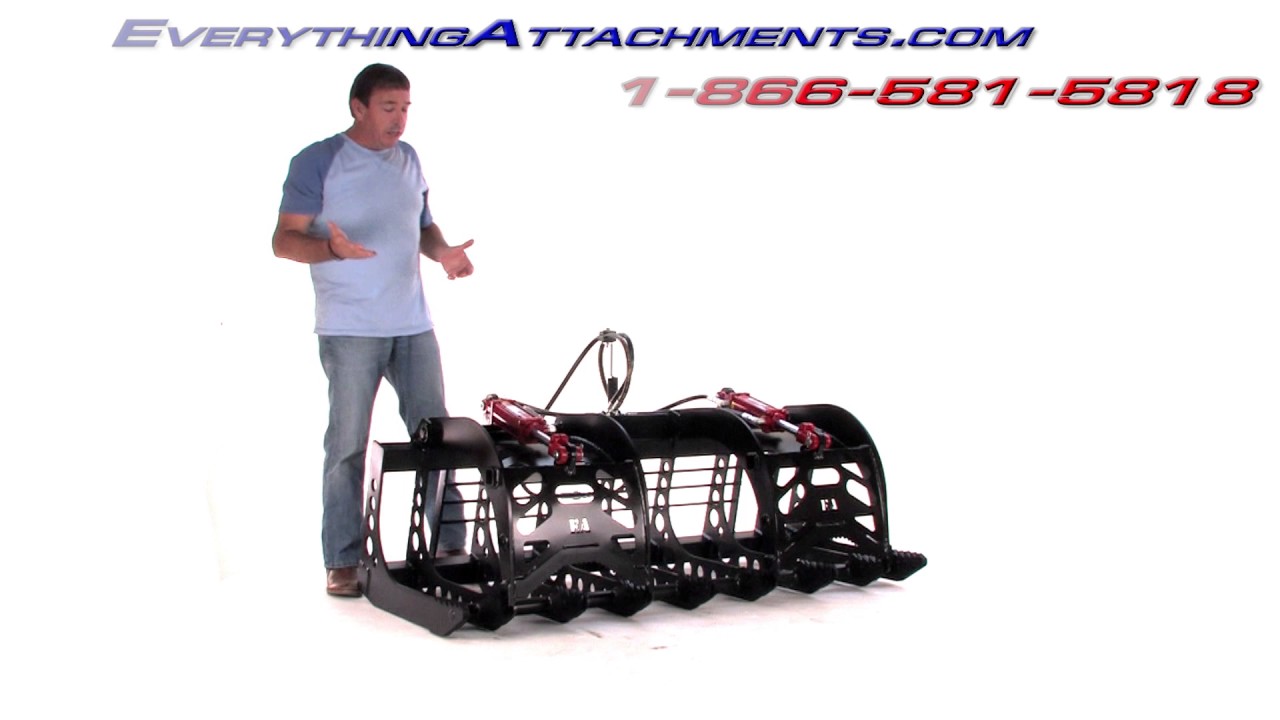 Улучшенный захват Wicked Root Grappler для компактных тракторов.