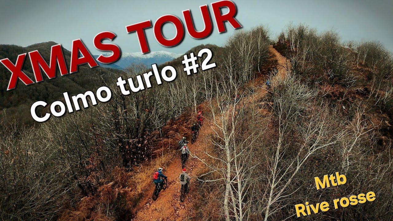 XMAS TOUR RIVE ROSSE 🎄🔥 | Colma Turlo PART 2 | 35 km di ENDURO PURO tra FANGO e PANORAMI