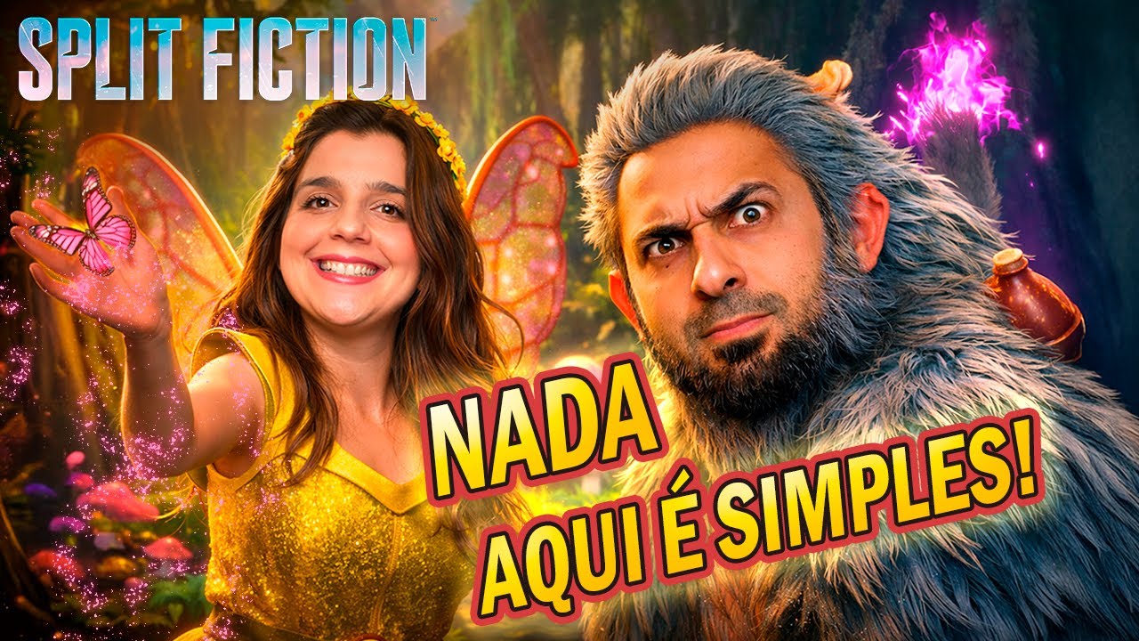 Split Fiction EP.5 – Floresta Encantada da Zoe e a Fase 2D Mais Frenética do Jogo